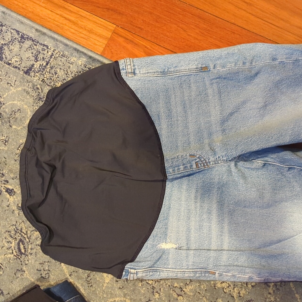 Madewell Maternity perfect vintage jean Coney Wash